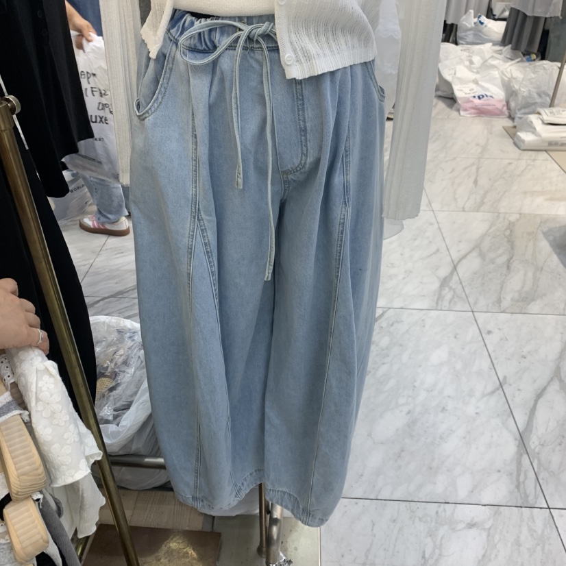 BEEN-A韓國直郵實拍女裝新品休閑職業時尚26夏季推薦牛仔褲BEEN-A牛仔褲圖色1