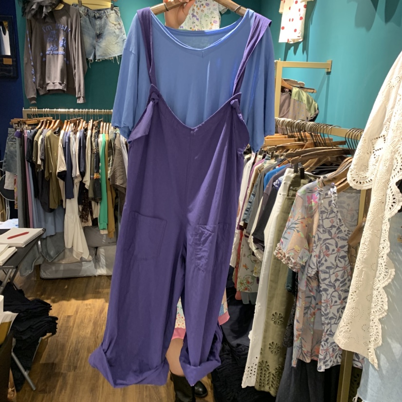 MERCI LINDA韓國直郵女裝新品休閑26春夏背帶褲不含內搭MERCI LINDA背帶褲圖色1
