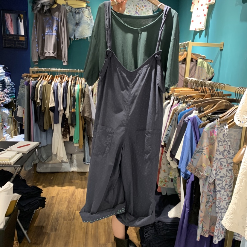 MERCI LINDA韓國直郵女裝新品休閑26春夏背帶褲不含內搭MERCI LINDA背帶褲圖色2