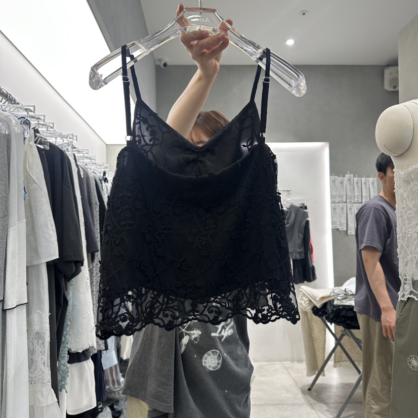 ANDE韓國直郵女士新品26春夏26夏季時尚職業熱賣吊帶背心Ande吊帶/背心