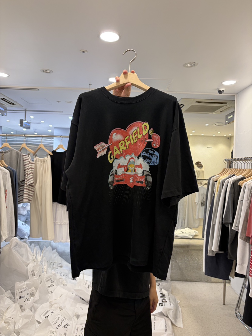 DELICATE韓國代購女士新款推薦26春夏人氣26夏季熱賣時尚T恤DELICATET恤圖色3