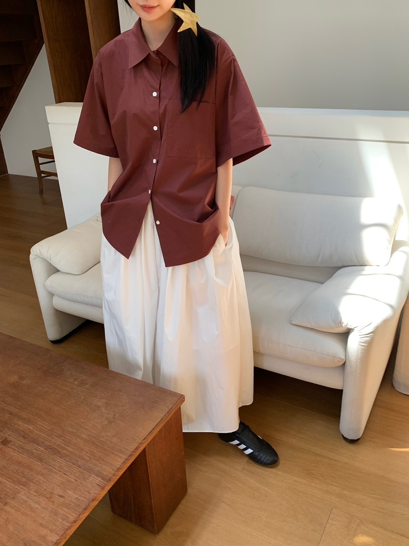 LOVE MY SANTA韓國直郵女裝新款休閑時尚26春夏襯衫蕾絲衫Santa/LOVE MY SANTA襯衫/蕾絲衫