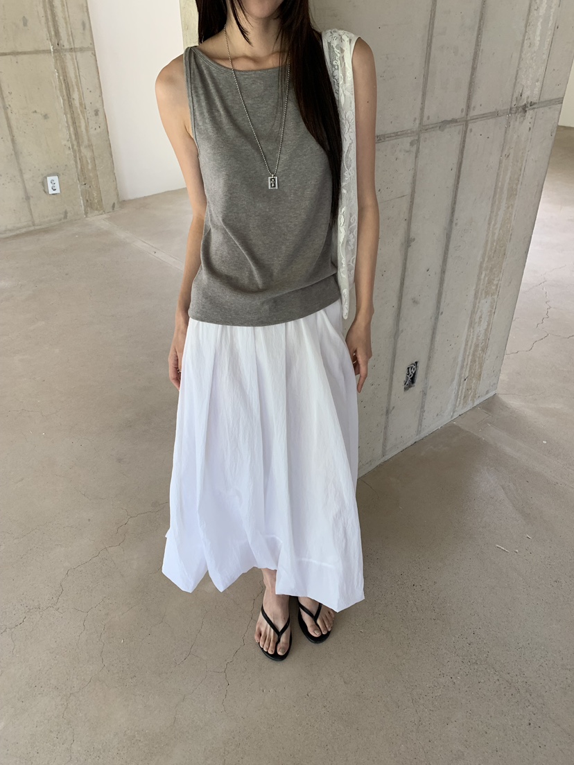 B_GARDER韓國代購女士新款26春夏休閑時尚吊帶背心不含項鏈B.GARDER吊帶/背心