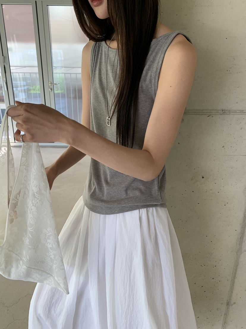 B_GARDER韓國代購女士新款26春夏休閑時尚吊帶背心不含項鏈B.GARDER吊帶/背心