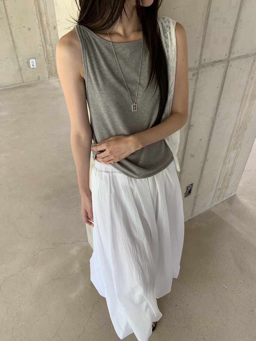 B_GARDER韓國代購女士新款26春夏休閑時尚吊帶背心不含項鏈B.GARDER吊帶/背心