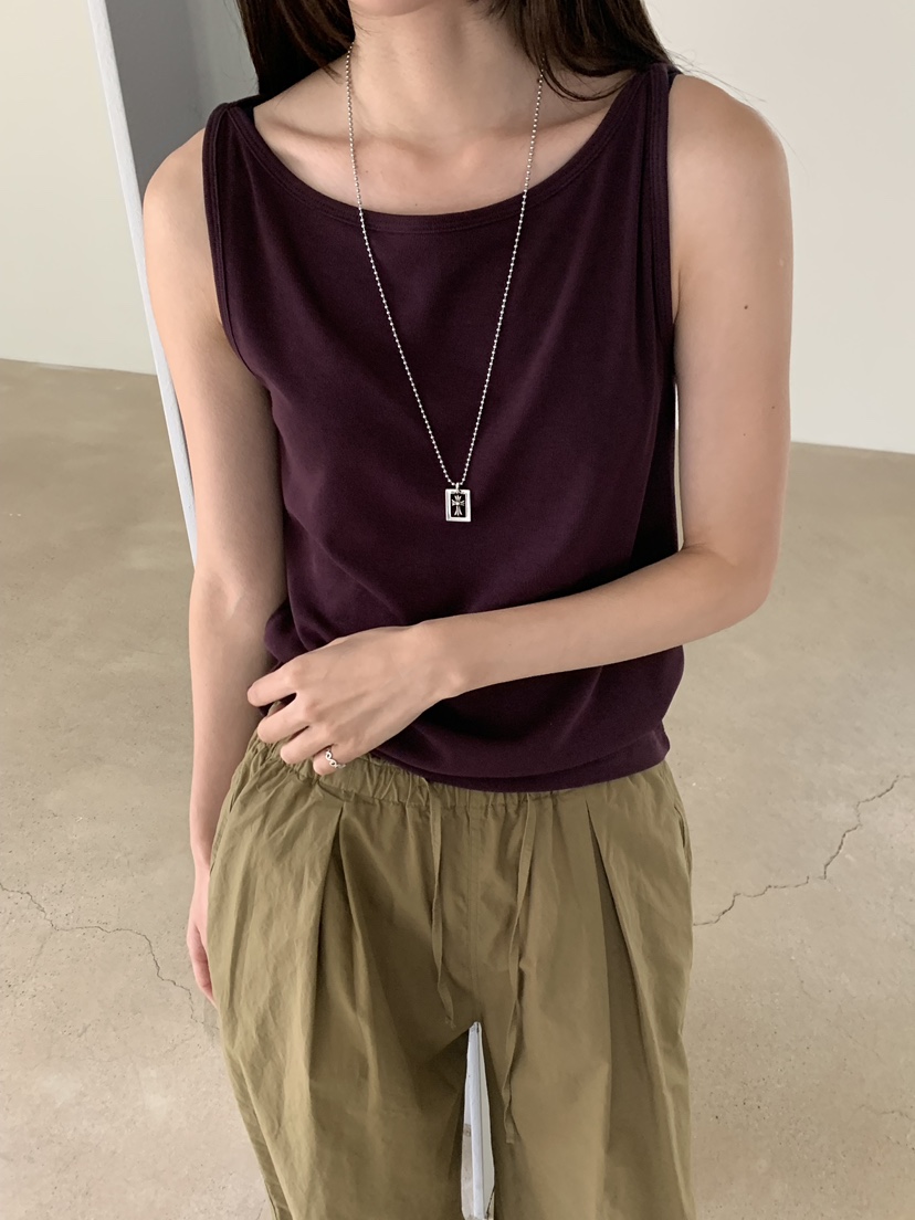 B_GARDER韓國代購女士新款26春夏休閑時尚吊帶背心不含項鏈B.GARDER吊帶/背心