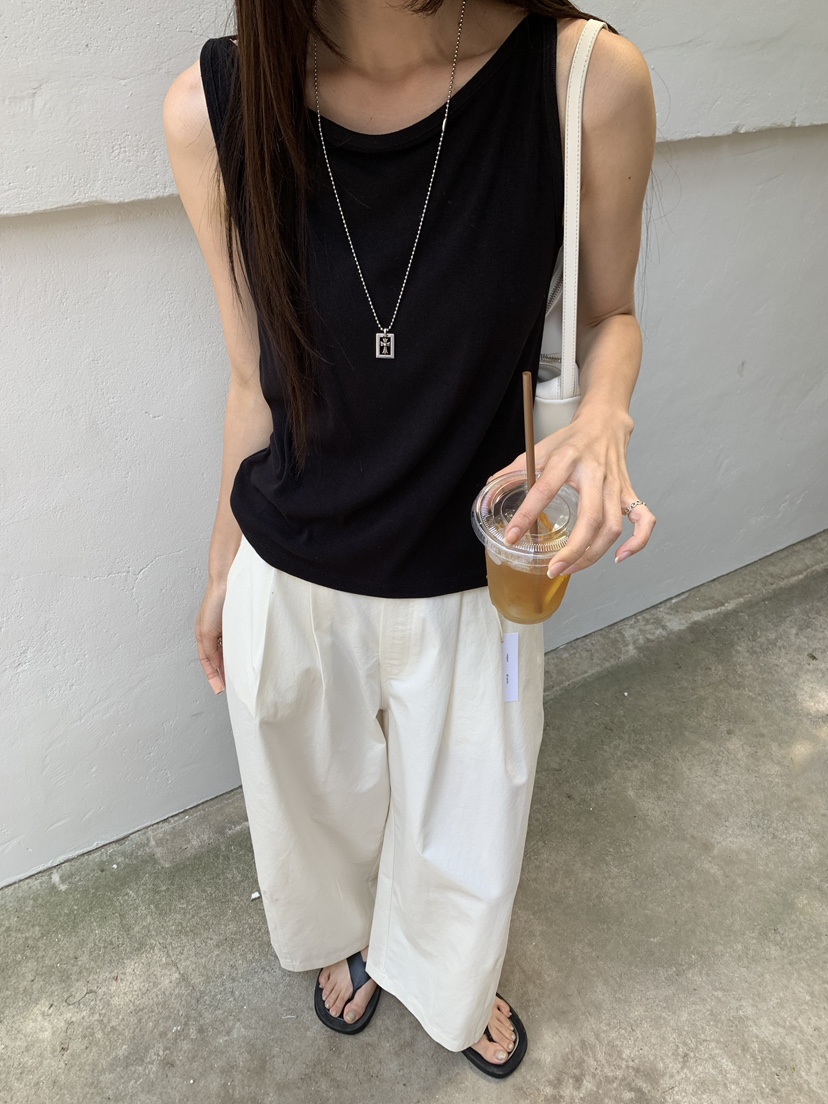 B_GARDER韓國代購女士新款26春夏休閑時尚吊帶背心不含項鏈B.GARDER吊帶/背心