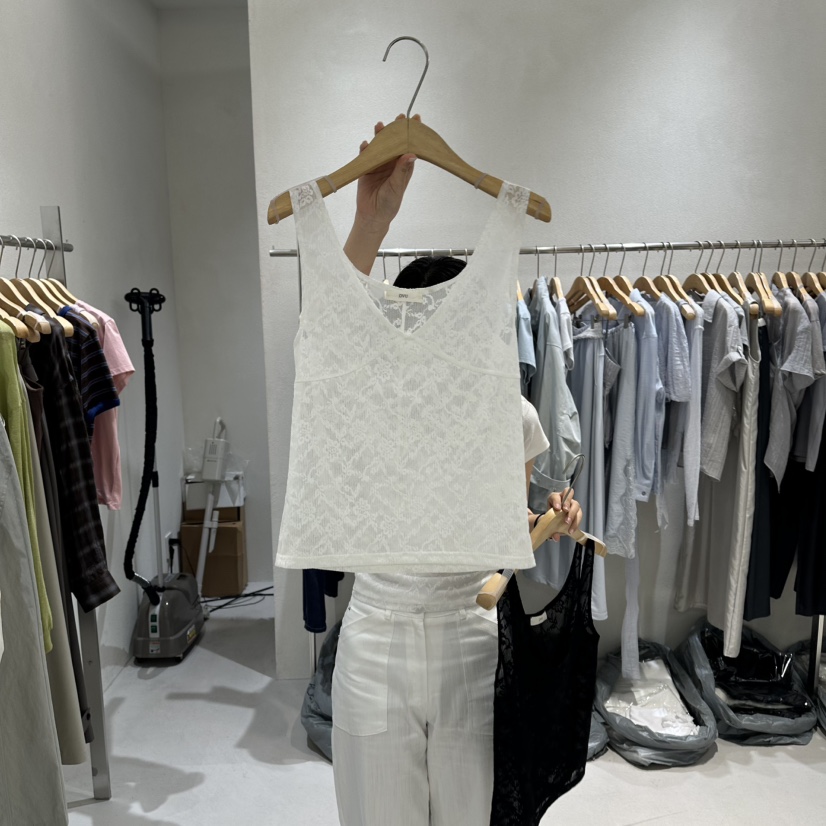 OVU韓國東大門代購女士新品職業休閑熱賣26春夏時尚吊帶背心OVU吊帶/背心圖色1