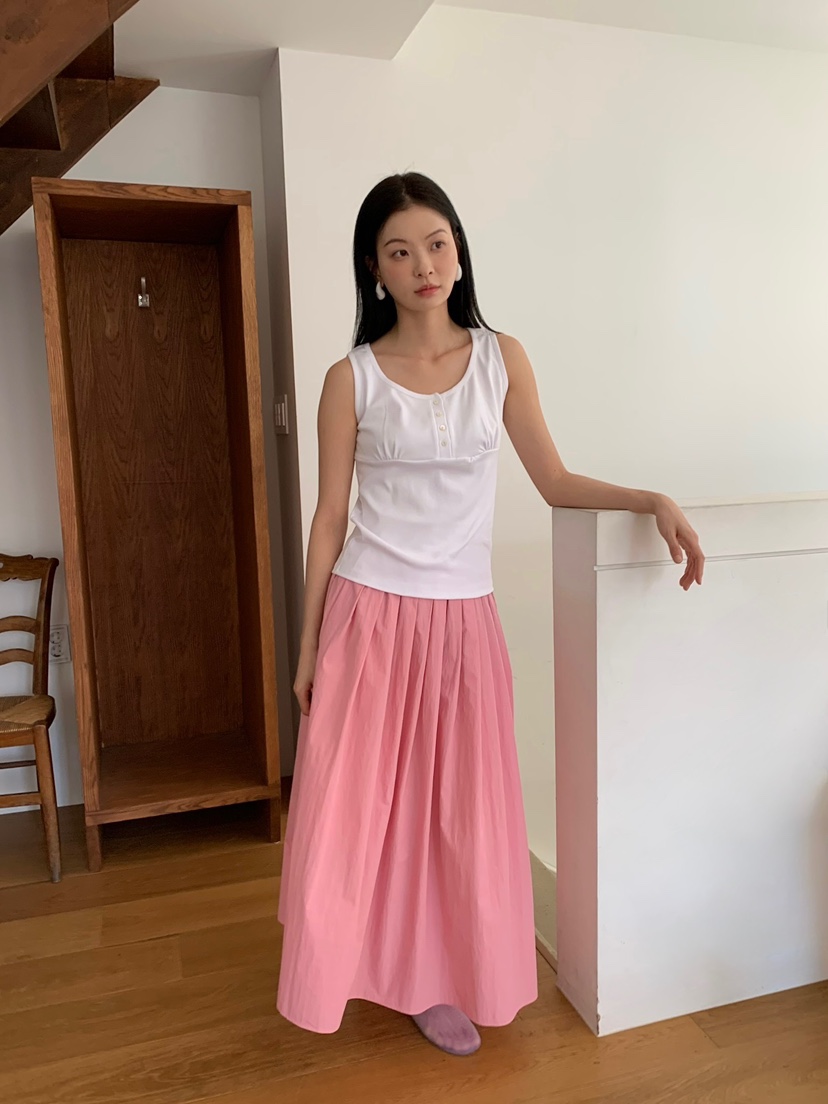 LOVE MY SANTA韓國直郵實拍女士新品26春夏職業熱賣長裙Santa/LOVE MY SANTA長裙
