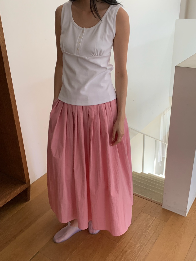 LOVE MY SANTA韓國直郵實拍女士新品26春夏職業熱賣長裙Santa/LOVE MY SANTA長裙圖色2