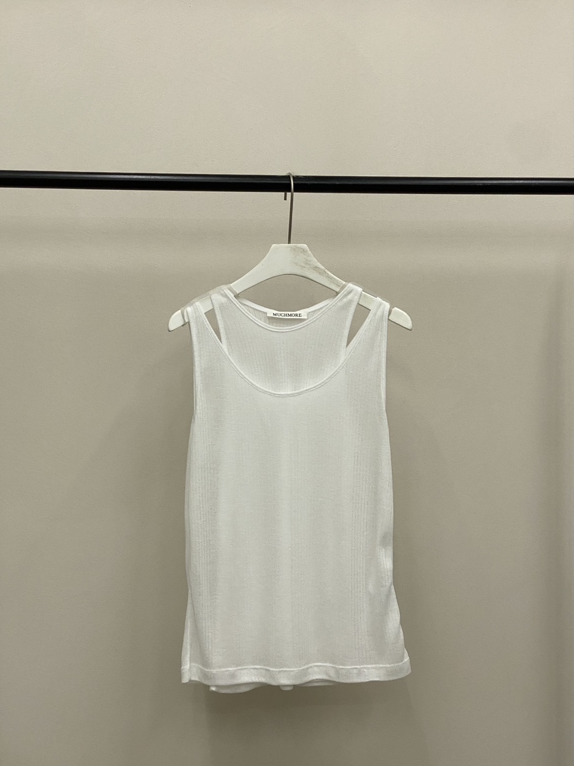 MUCH MORE/JACKPOT東大門實拍韓國女裝新品26春夏吊帶背心MUCH MORE/JACKPOT吊帶/背心圖色1