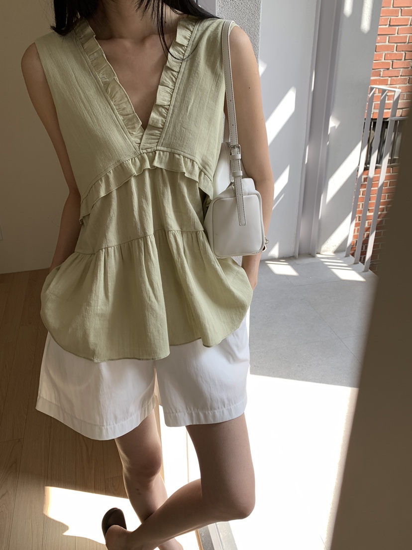 B_GARDER韓國代購女士新品熱賣26春夏26夏季人氣吊帶背心B.GARDER吊帶/背心