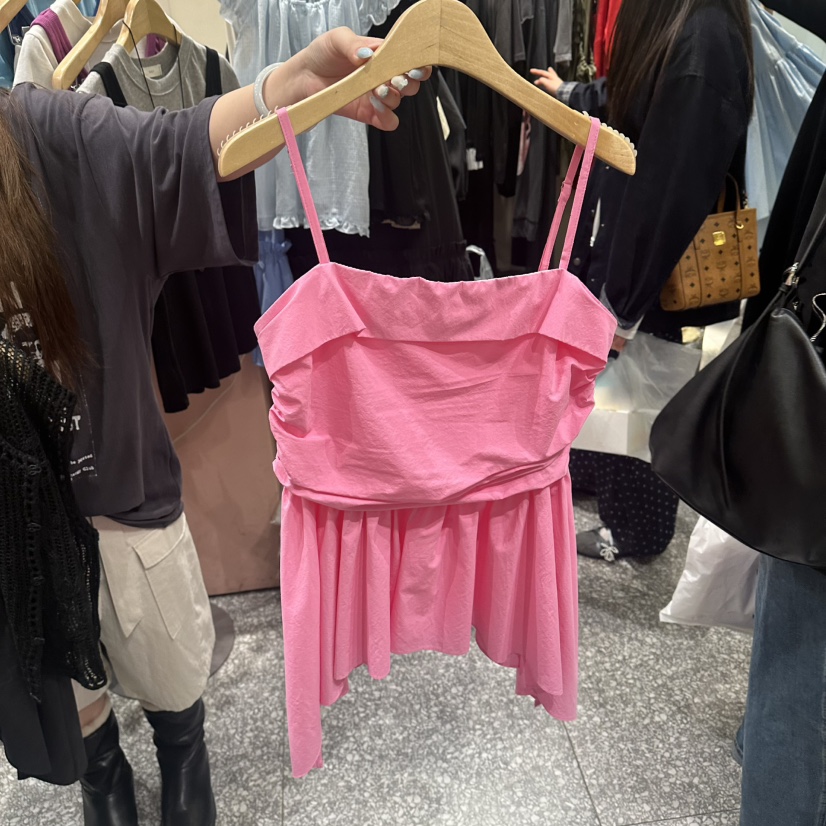 SOF韓國直郵女士新品推薦休閑26春夏人氣吊帶背心不含項鏈SOF吊帶/背心圖色1