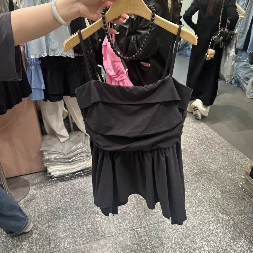 SOF韓國直郵女士新品推薦休閑26春夏人氣吊帶背心不含項鏈SOF吊帶/背心圖色2