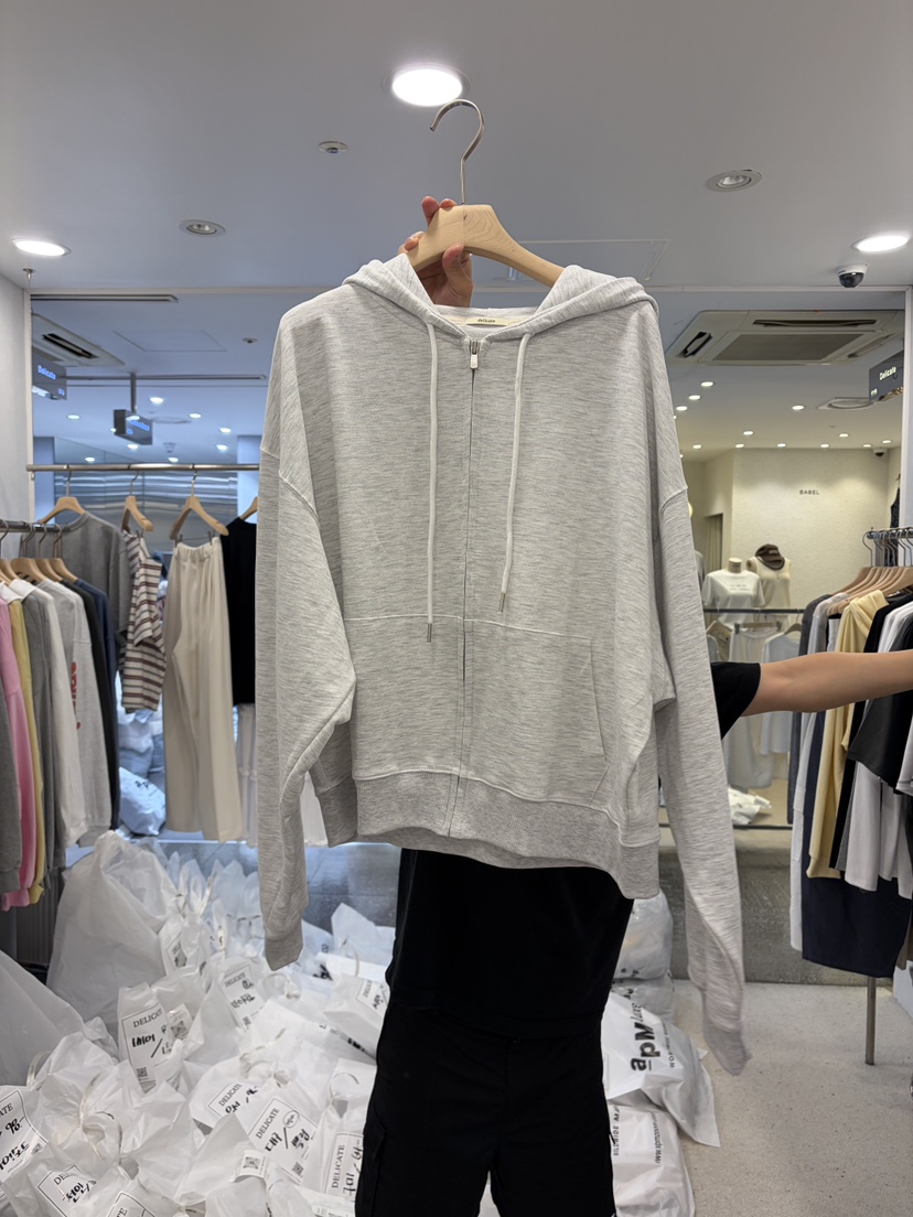 DELICATE韓國直郵女士新品推薦職業26春夏人氣26夏季夾克拉鏈DELICATE夾克圖色1