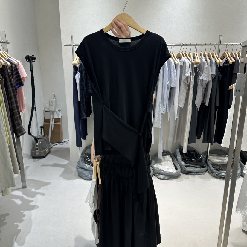 OVU韓國代購女士新品推薦休閑熱賣時尚26夏季人氣吊帶背心OVU吊帶/背心圖色2黑色