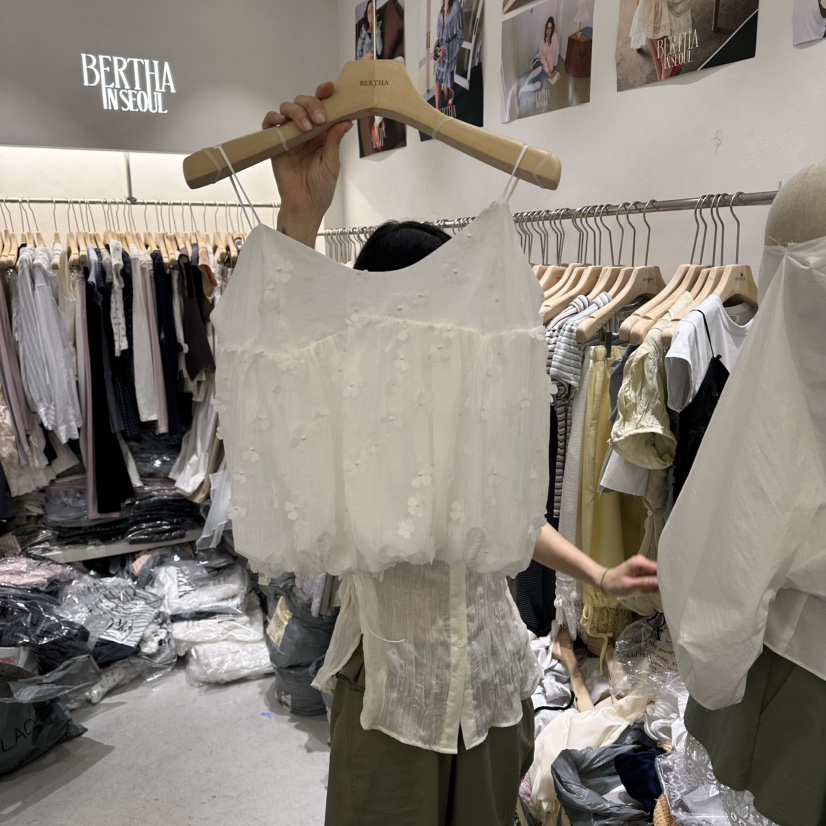 BERTHA韓國東大門直郵女士新款推薦熱賣吊帶背心不含內搭BERTHA吊帶/背心圖色1