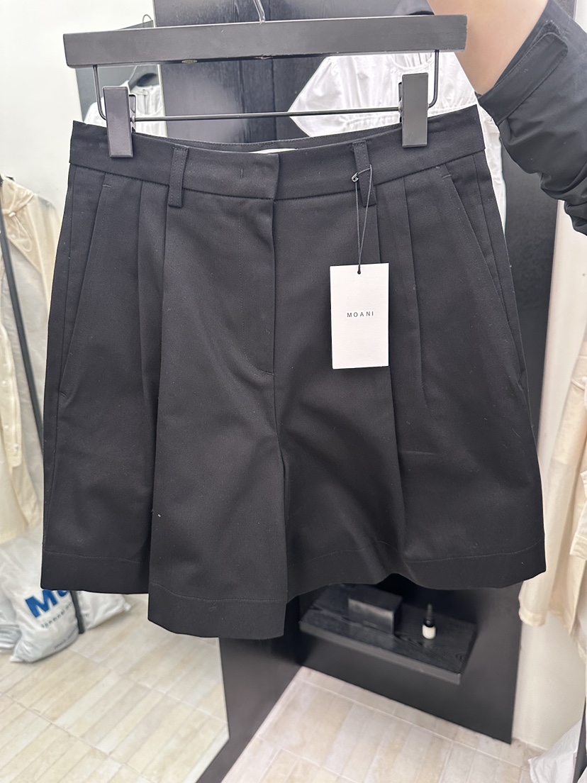 MOANI東大門實拍韓國女士新品人氣推薦熱賣職業26夏季短褲褶裥MOANI短褲圖色3
