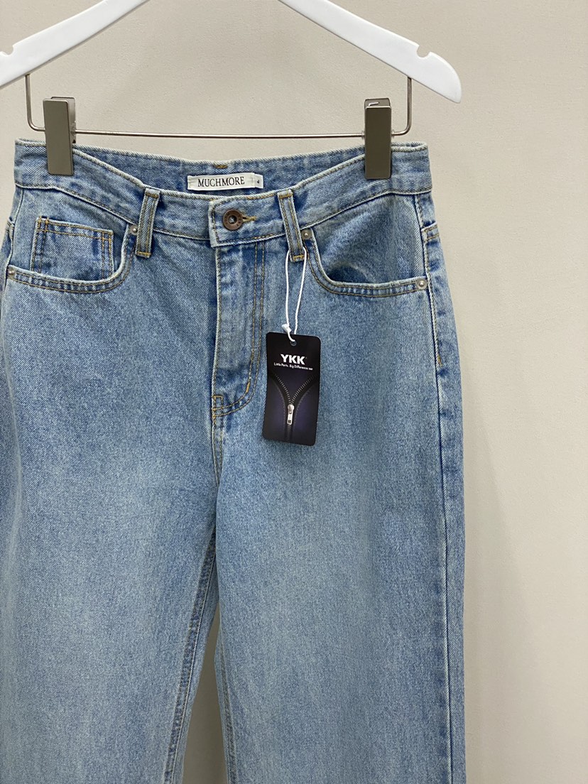 MUCH MORE/JACKPOT韓國直郵實拍女士新品熱賣26春夏牛仔褲MUCH MORE/JACKPOT牛仔褲