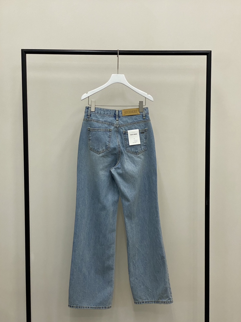 MUCH MORE/JACKPOT韓國直郵實拍女士新品熱賣26春夏牛仔褲MUCH MORE/JACKPOT牛仔褲