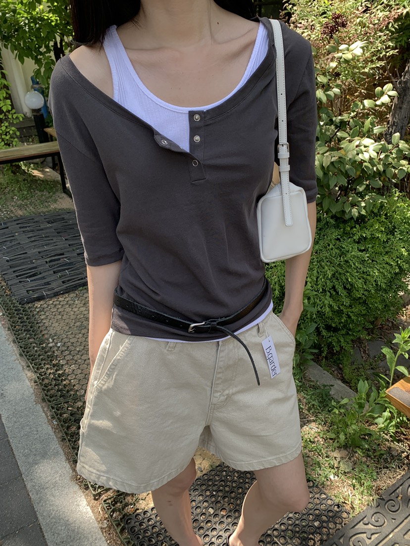 B_GARDER東大門實拍韓國女士新款休閑人氣時尚熱賣推薦短褲B.GARDER短褲