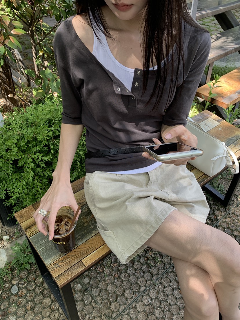B_GARDER東大門實拍韓國女士新款休閑人氣時尚熱賣推薦短褲B.GARDER短褲