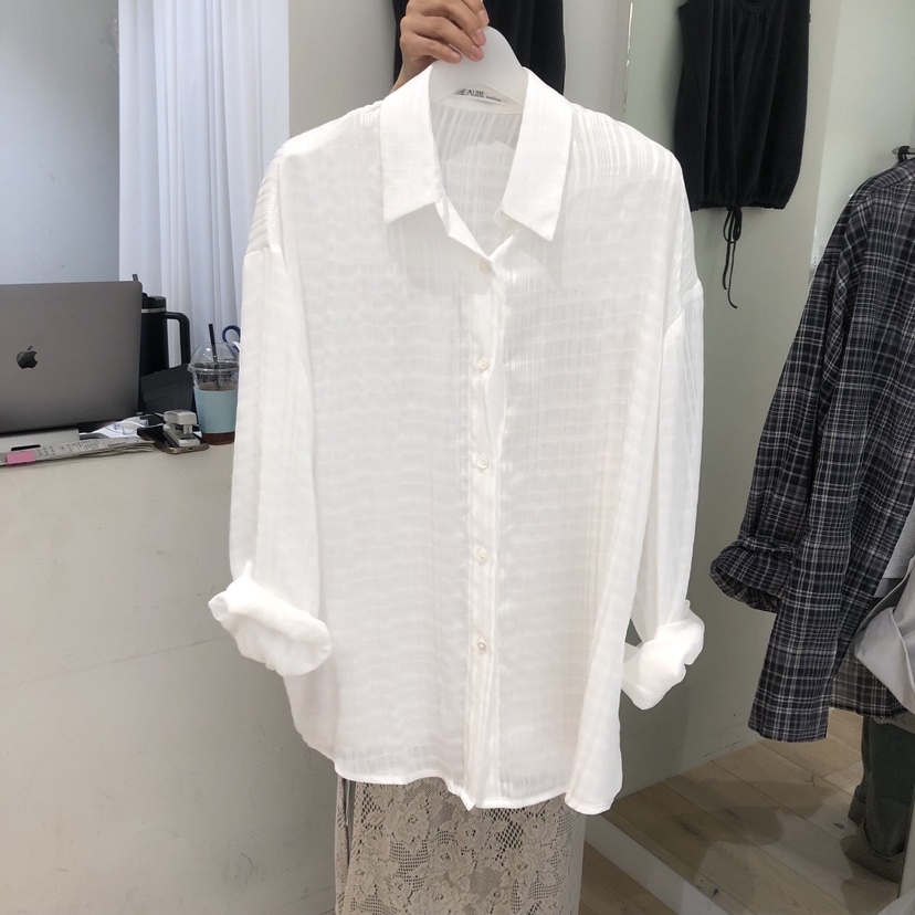 AUBE韓國直郵女裝新品26夏季26春夏熱賣推薦時尚襯衫蕾絲衫AUBE襯衫/蕾絲衫圖色1