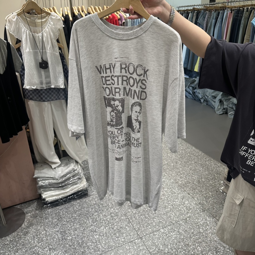 SOF韓國代購女士新款26夏季休閑時尚推薦26春夏人氣熱賣T恤SOFT恤圖色3