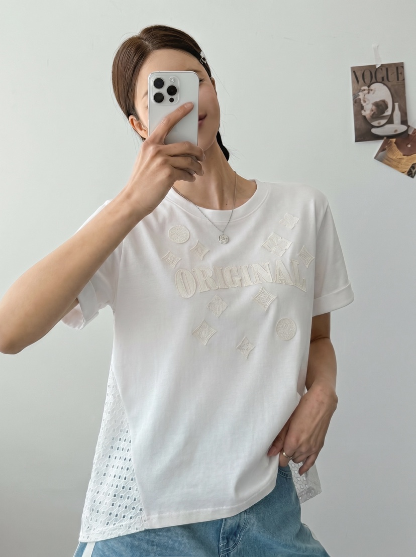 IAAN韓國直郵女裝新品26夏季人氣職業時尚26春夏休閑推薦T恤iaAnT恤