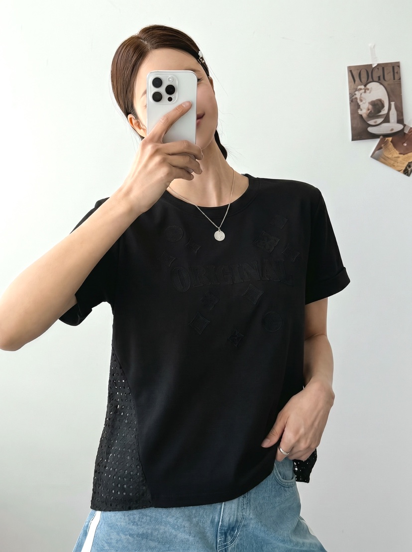 IAAN韓國直郵女裝新品26夏季人氣職業時尚26春夏休閑推薦T恤iaAnT恤