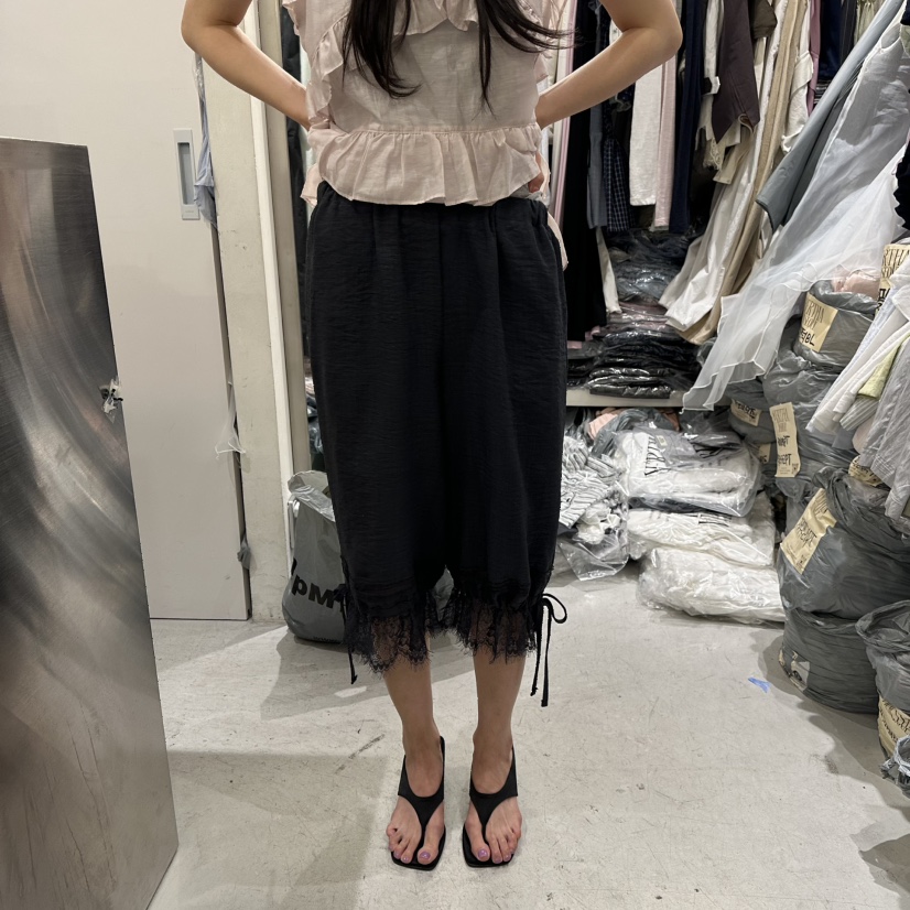 BERTHA韓國東大門代購女裝新款熱賣休閑時尚推薦短褲蕾絲BERTHA短褲圖色3