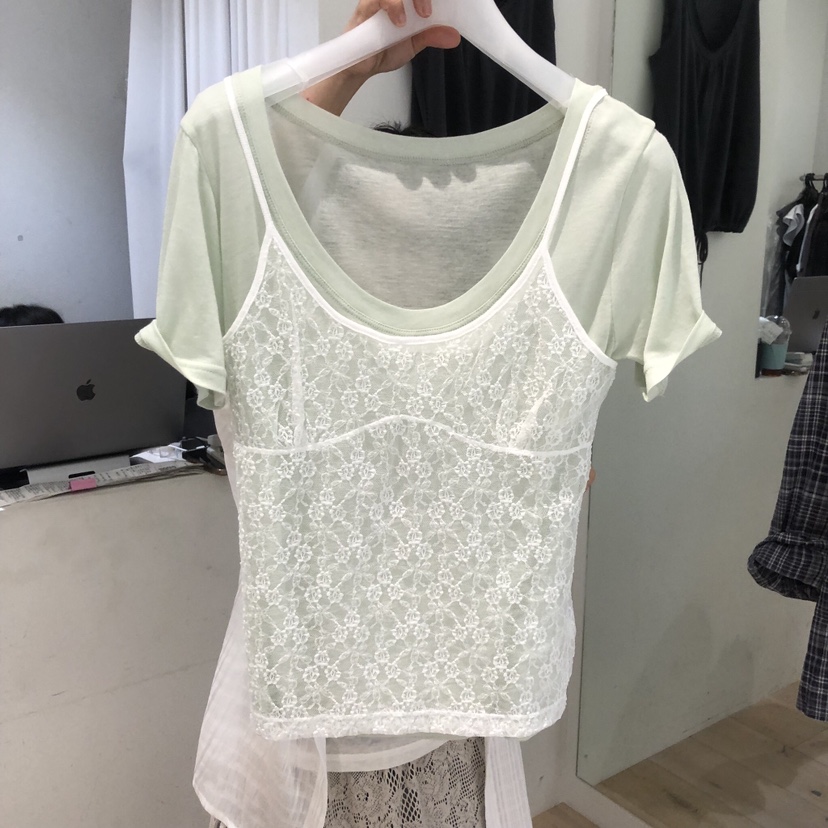 AUBE韓國直郵女士新品26夏季推薦吊帶背心不含內搭兩面穿AUBE吊帶/背心圖色1