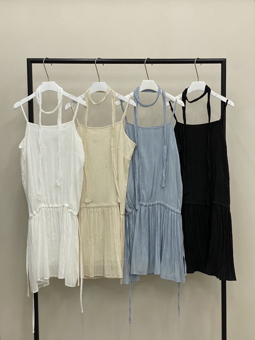 MUCH MORE/JACKPOT韓國直郵女裝新品休閑26春夏連衣裙含繩MUCH MORE/JACKPOT連衣裙