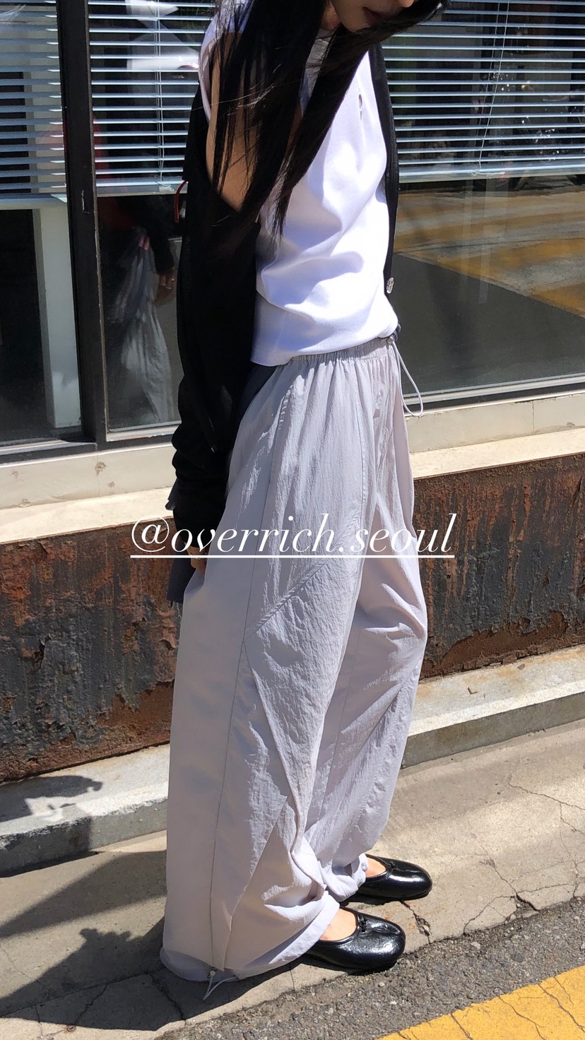 OVER RICH東大門實拍韓國女裝新款26春夏人氣職業休閑褲OVER RICH休閑褲