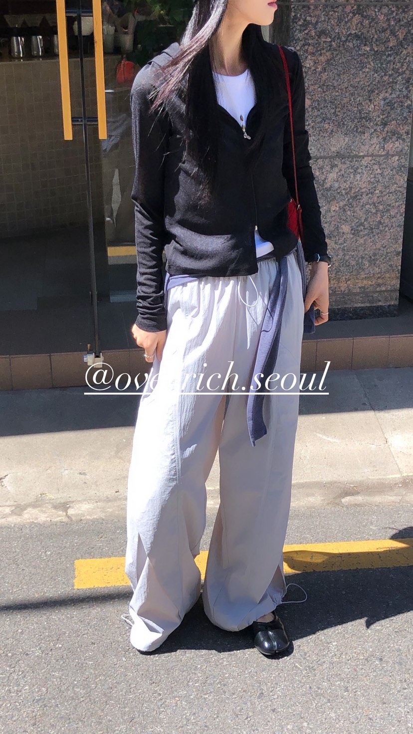 OVER RICH東大門實拍韓國女裝新款26春夏人氣職業休閑褲OVER RICH休閑褲