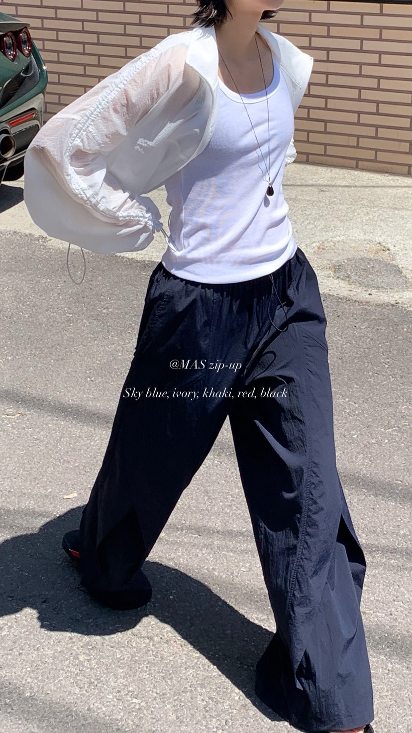 OVER RICH東大門實拍韓國女裝新款26春夏人氣職業休閑褲OVER RICH休閑褲