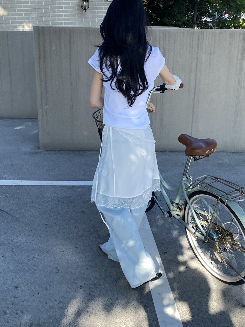 ERUME東大門實拍韓國女士新品休閑26春夏時尚半身裙中短裙ERUME半身裙/中短裙