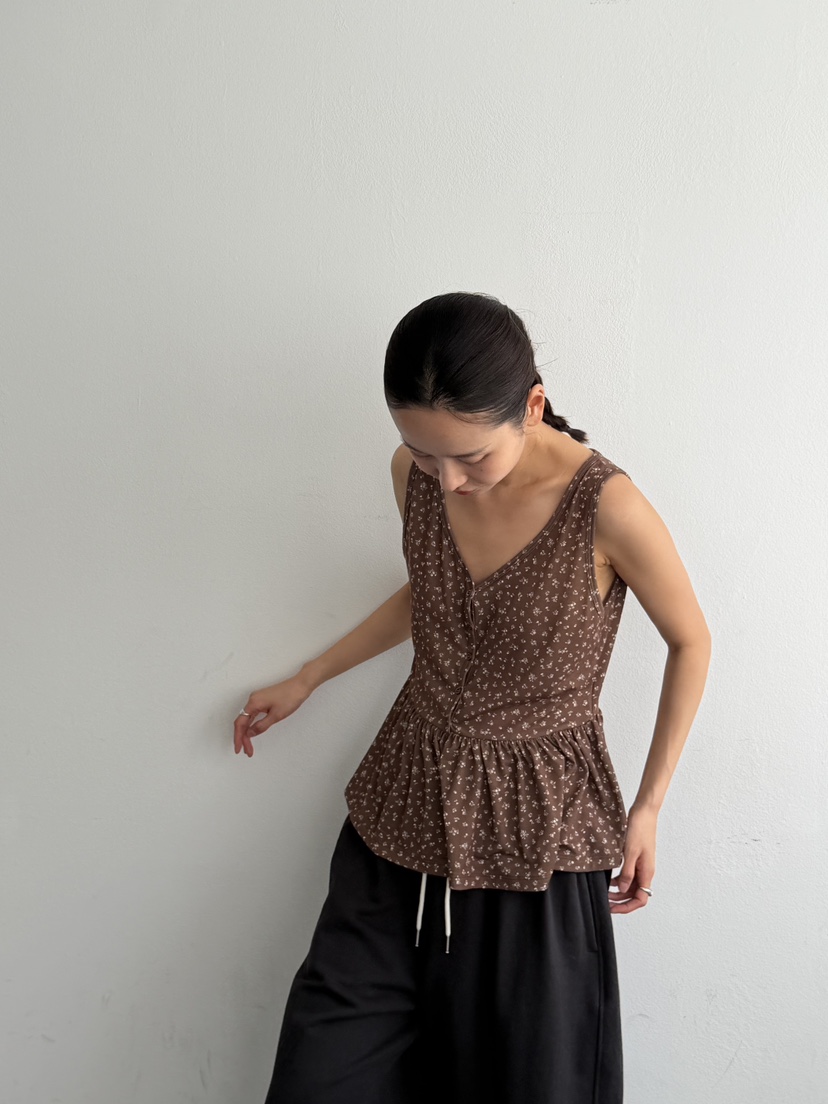 KARE/WEREPIECE韓國東大門代購女士新品時尚吊帶背心褶皺KARE/WEREPIECE吊帶/背心