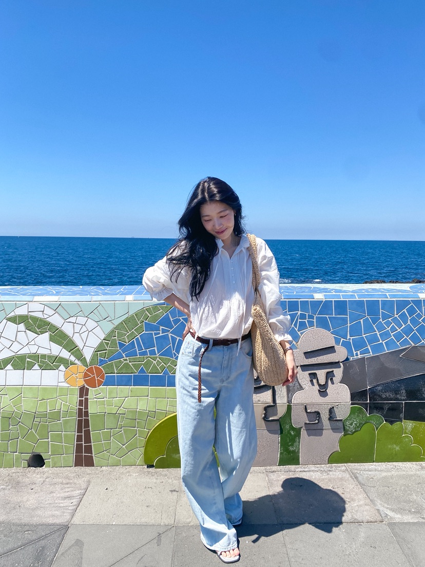 ERUME東大門實拍韓國女裝新款人氣26夏季推薦職業襯衫蕾絲衫ERUME襯衫/蕾絲衫