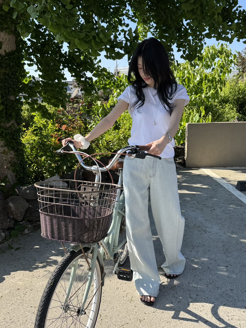 ERUME韓國直郵女裝新款人氣職業時尚26春夏推薦休閑牛仔褲ERUME牛仔褲
