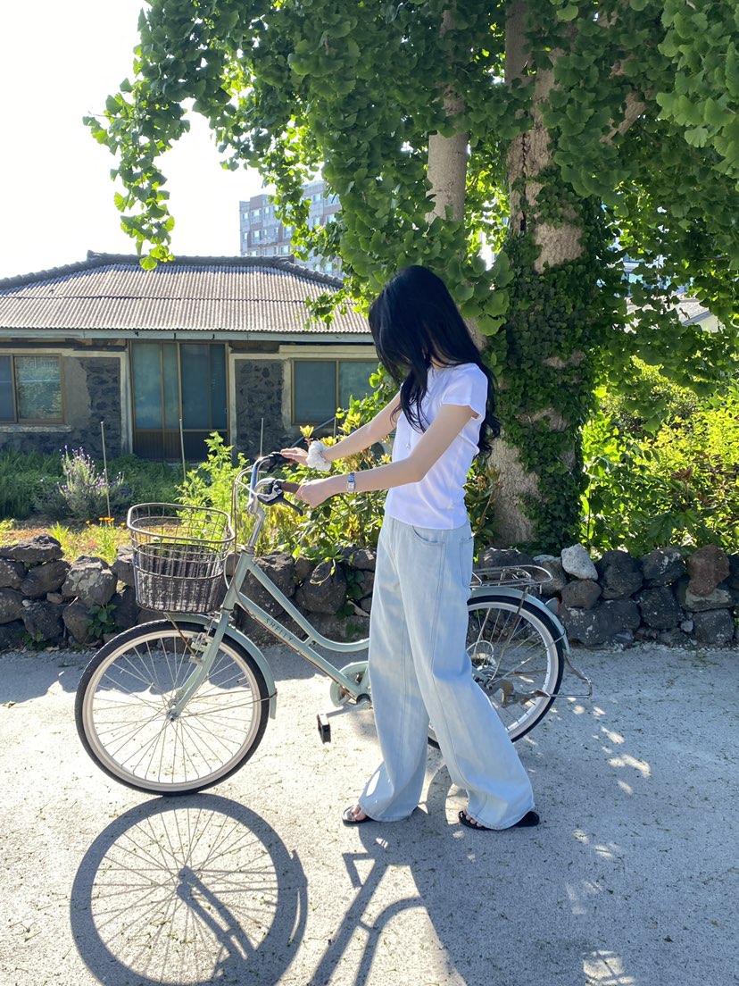 ERUME韓國直郵女裝新款人氣職業時尚26春夏推薦休閑牛仔褲ERUME牛仔褲