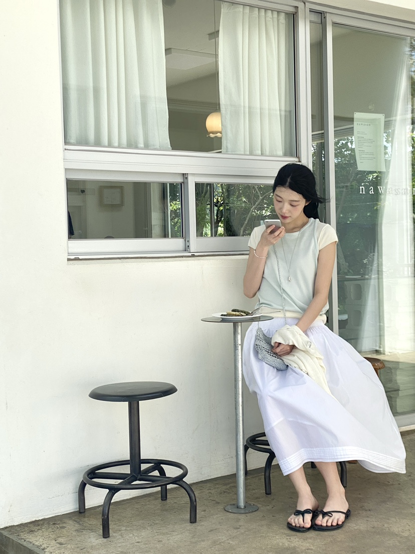 ERUME韓國直郵實拍女士新款人氣26春夏26夏季休閑推薦針織衫ERUME針織衫