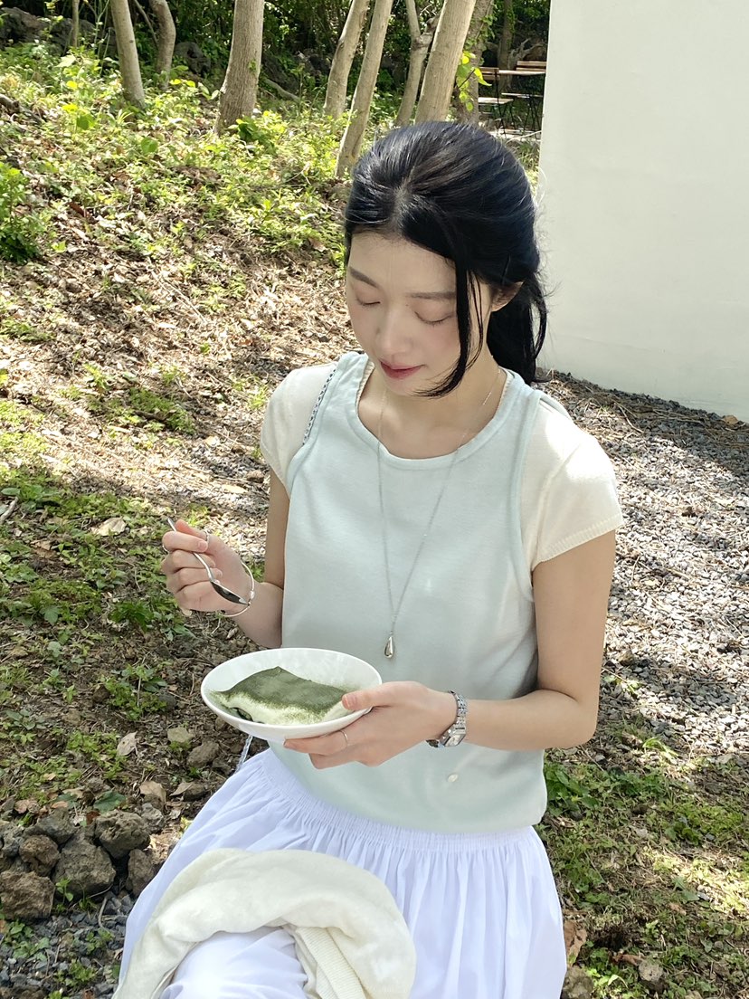 ERUME韓國直郵實拍女士新款人氣26春夏26夏季休閑推薦針織衫ERUME針織衫