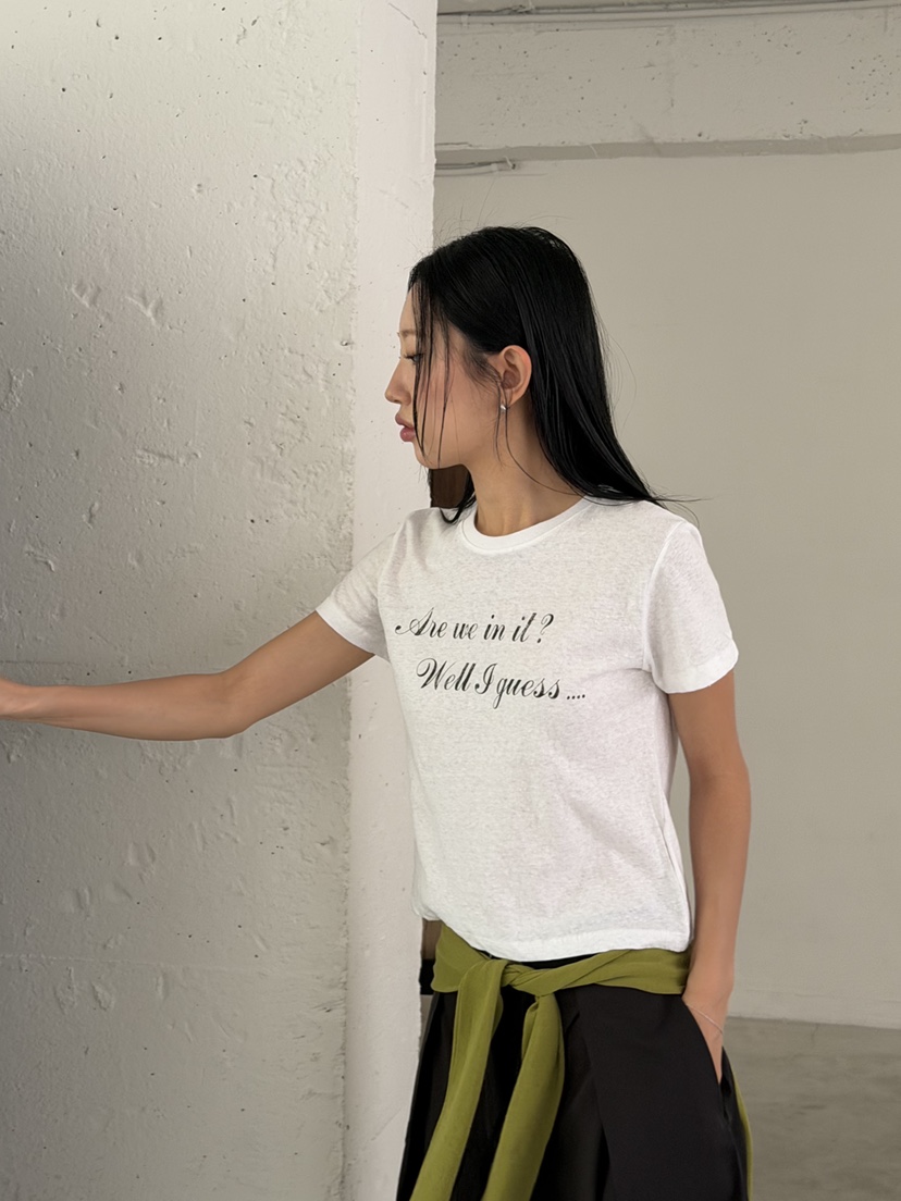 KARE/WEREPIECE東大門實拍韓國女士新品26夏季職業熱賣T恤KARE/WEREPIECET恤