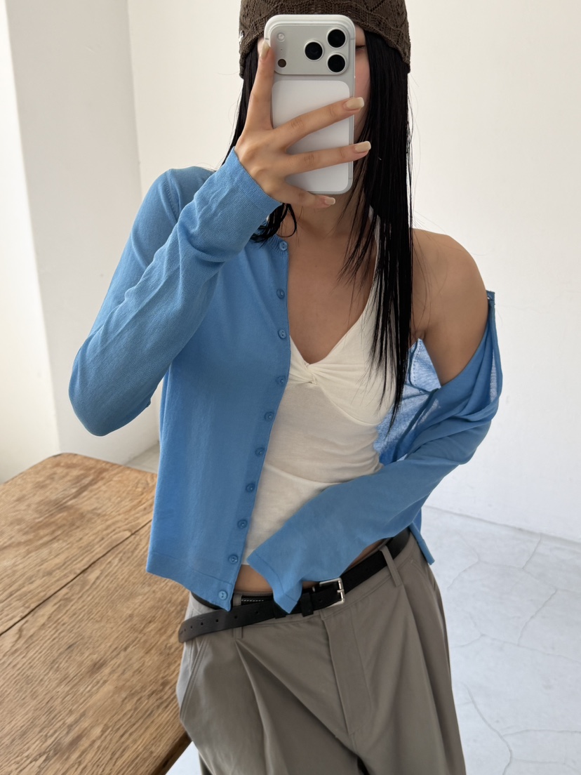 KARE/WEREPIECE東大門實拍韓國女裝新款26夏季休閑針織衫KARE/WEREPIECE針織衫