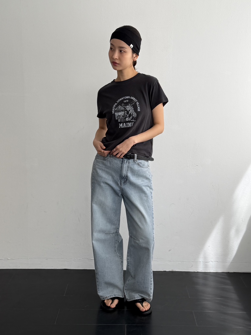 KARE/WEREPIECE韓國直郵女裝新款推薦時尚熱賣26夏季牛仔褲KARE/WEREPIECE牛仔褲