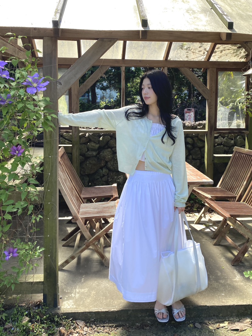 ERUME韓國東大門代購女裝新款休閑時尚推薦職業熱賣26春夏長裙ERUME長裙