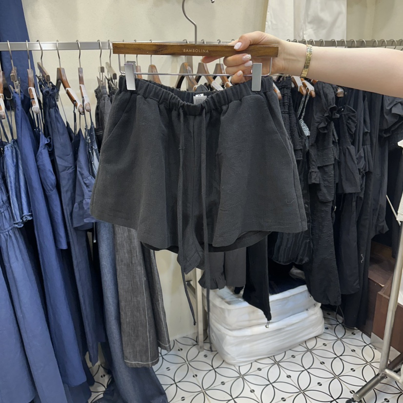 BAMBOLINA韓國直郵實拍女士新品推薦時尚26夏季職業熱賣短褲BAMBOLINA短褲圖色2