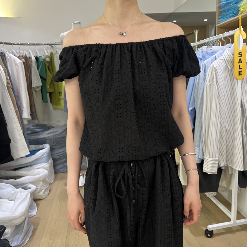 TED韓國代購女裝新品推薦26夏季26春夏人氣襯衫蕾絲衫可拆卸TED襯衫/蕾絲衫圖色2