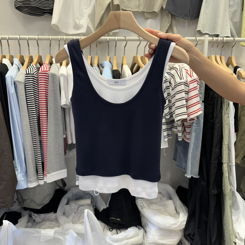 Q C韓國東大門代購女士新品人氣職業26夏季熱賣套裝套裝Republlc of qc套裝圖色1
